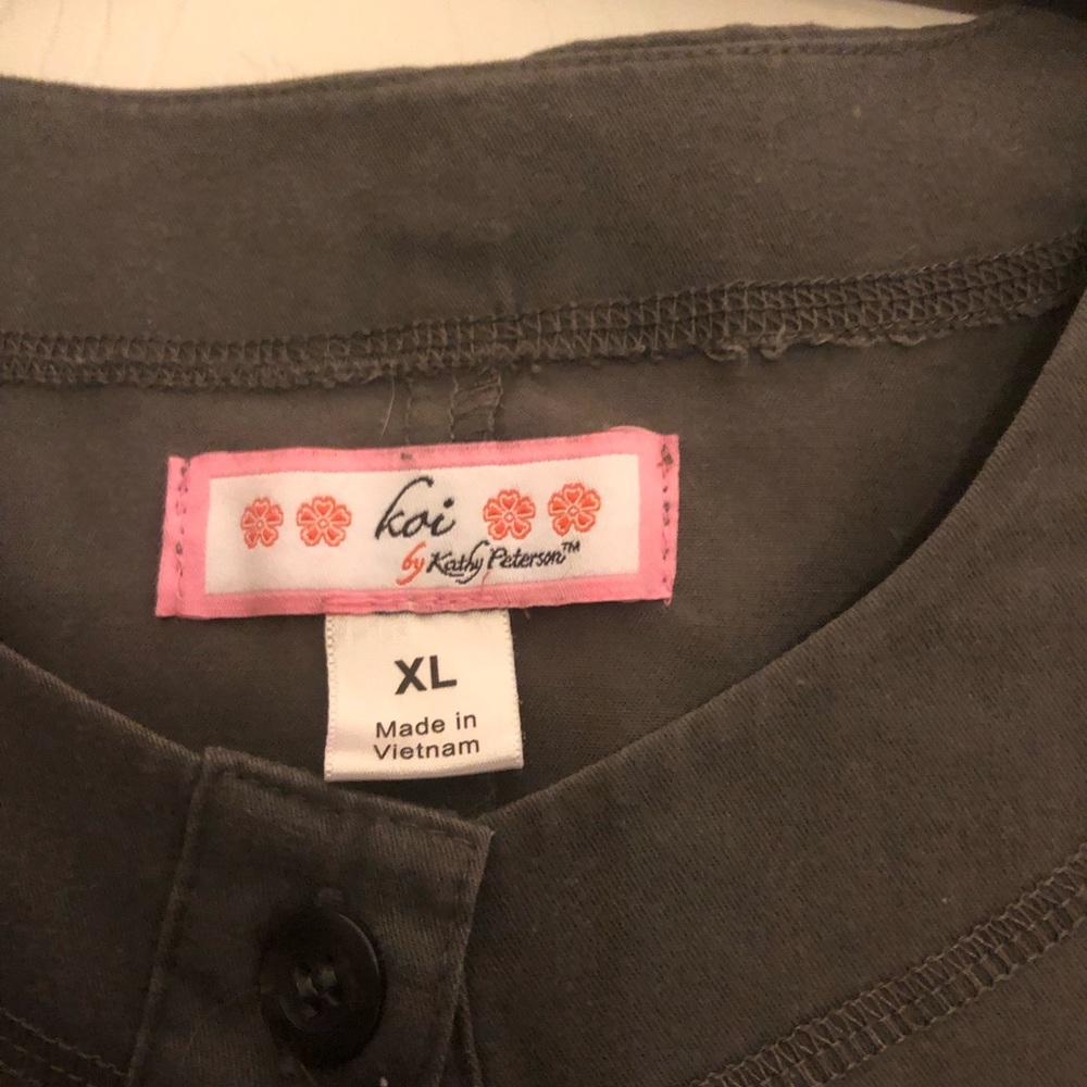 Koi scrub jacket